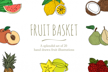 Fruit Illustrations 1
