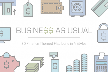 Business As Usual Icon Set