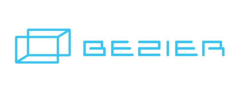 Bezier logo using Solia Sans display font