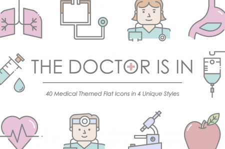 The Doctor Is In Medical Icons 1
