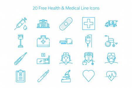 Free Medical Icons Set
