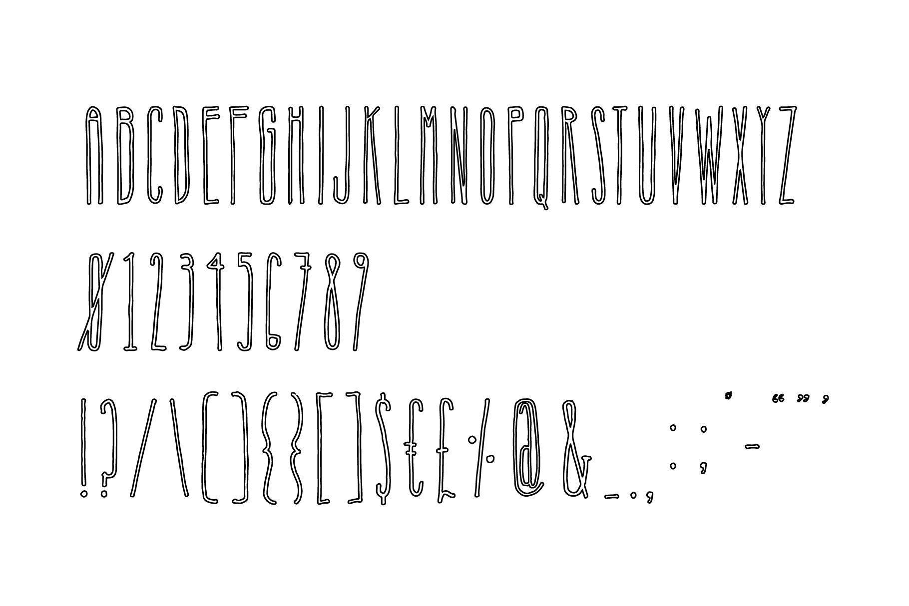 Nosferatu Font Family 7