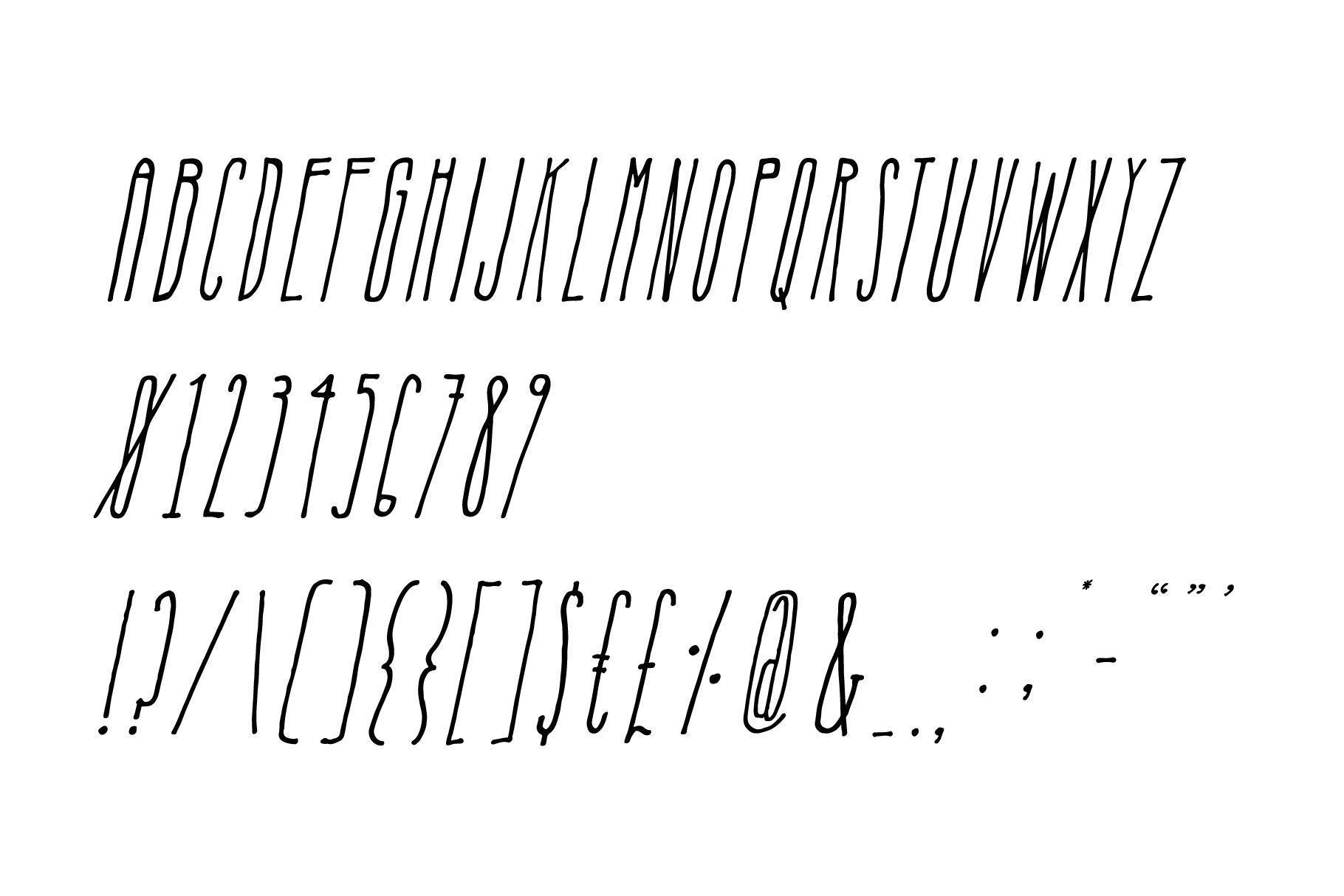 Nosferatu Font Family 8