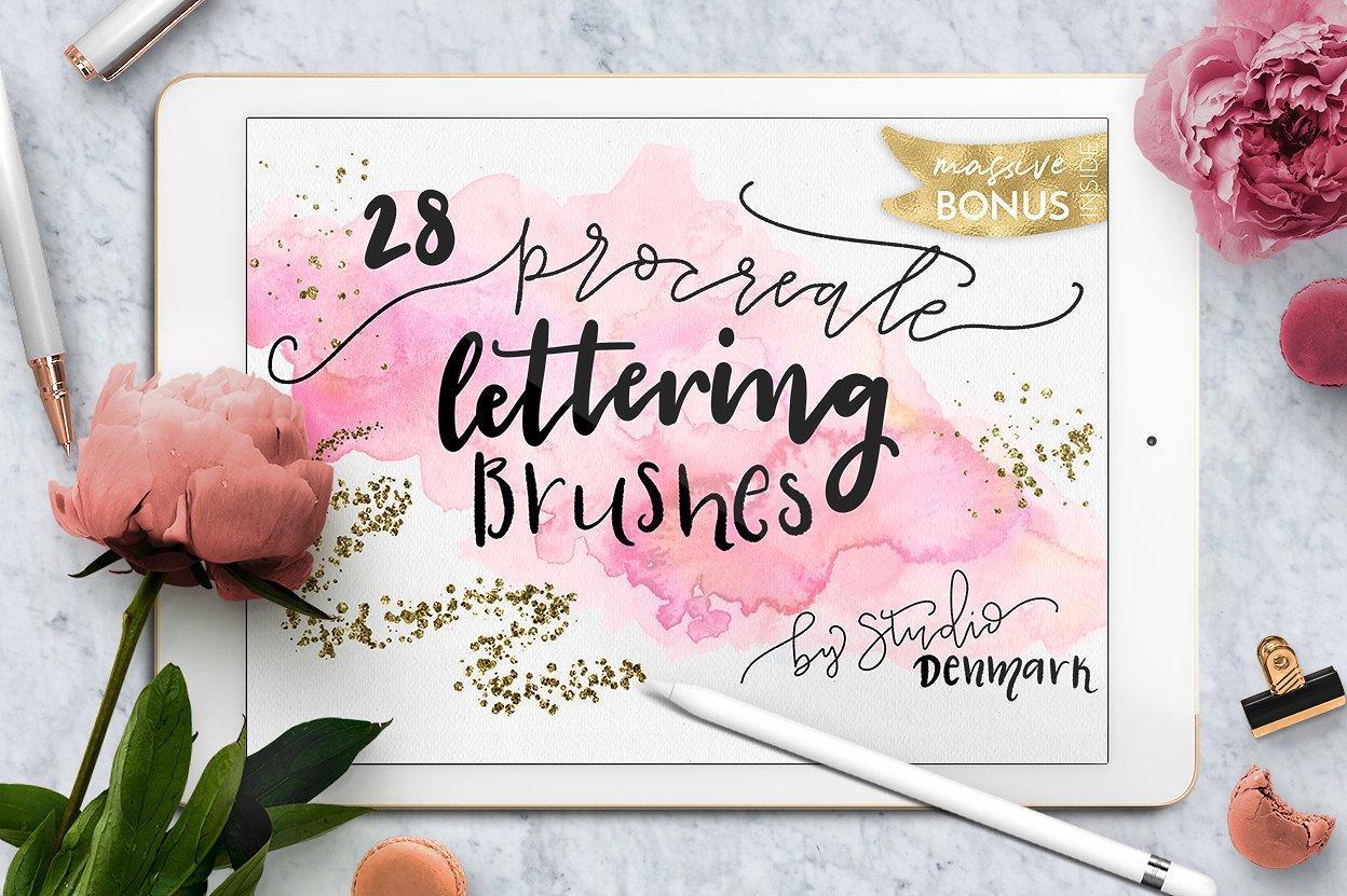 Studio Denmark Procreate Lettering Brushes