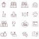 Temploola wedding icons