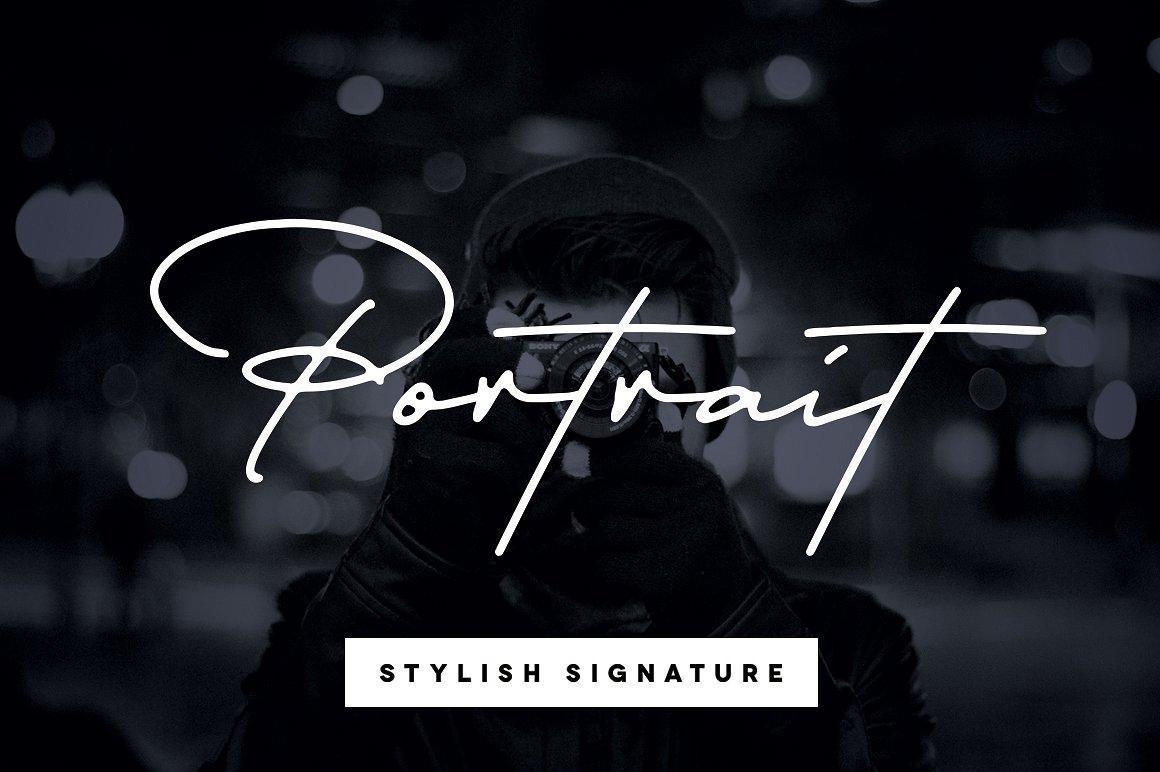 Jeremy Vessey Portrait Font