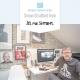 Simon Stratford from It's Me Simon sitting at workstation