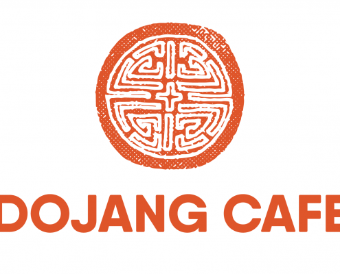 South Korean Cafe with stamp