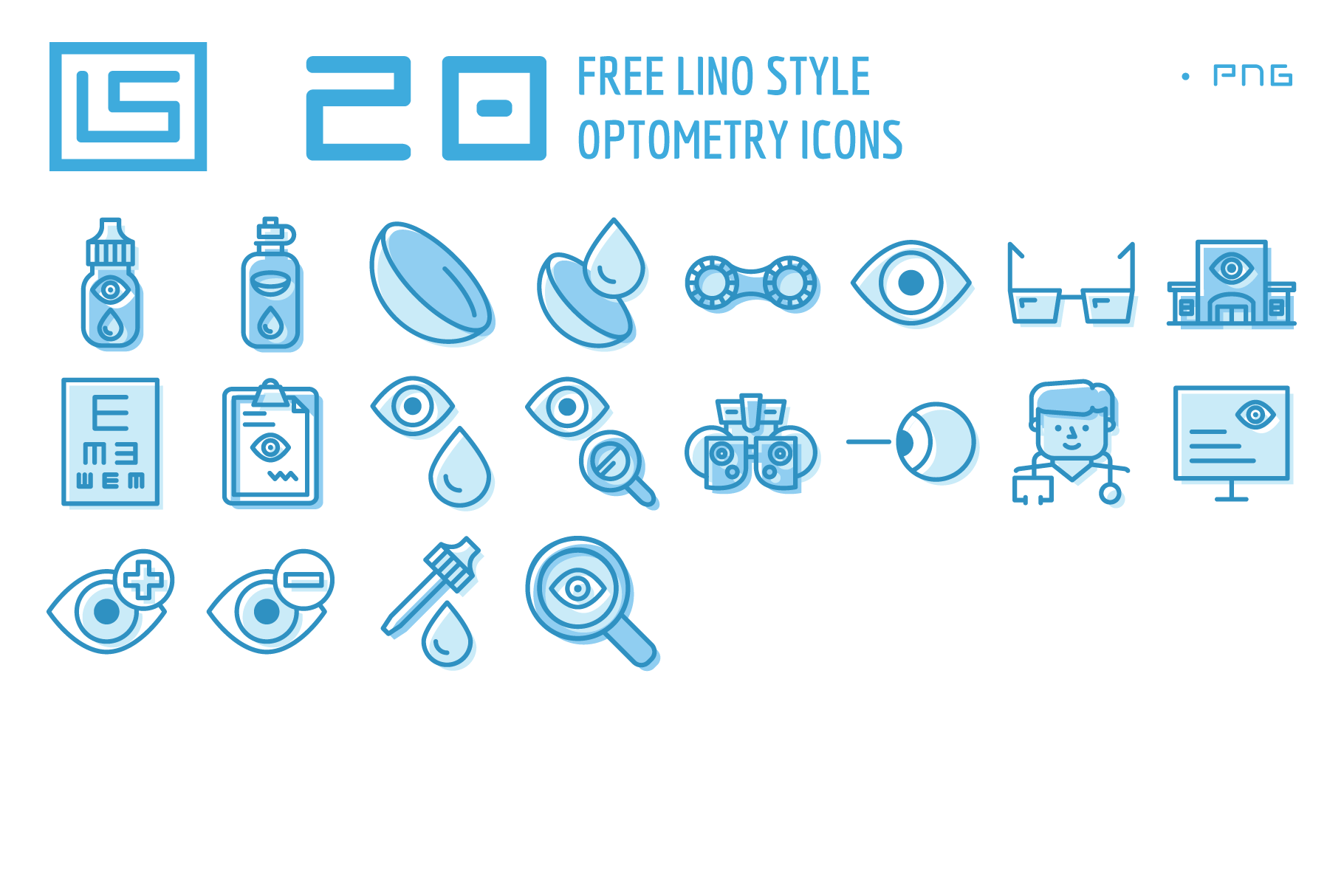 Optometry Icons Freebie