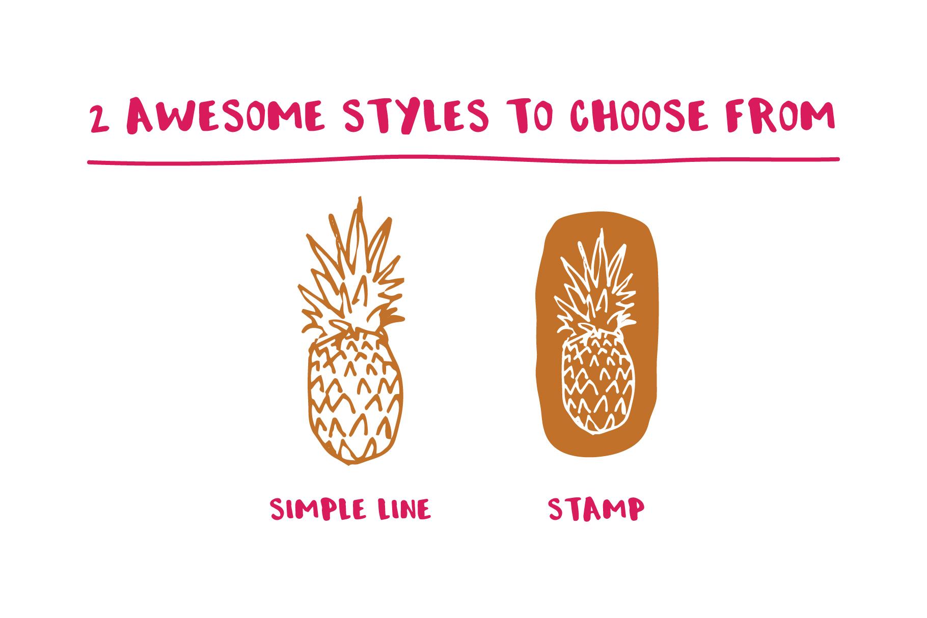 Simply Fruit styles