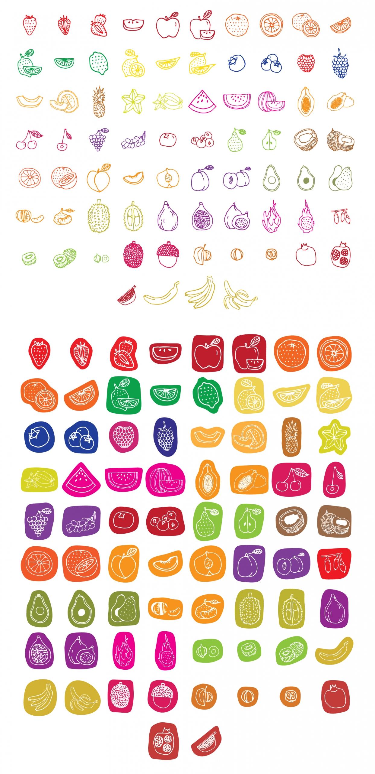 Simply Fruit Preview full set