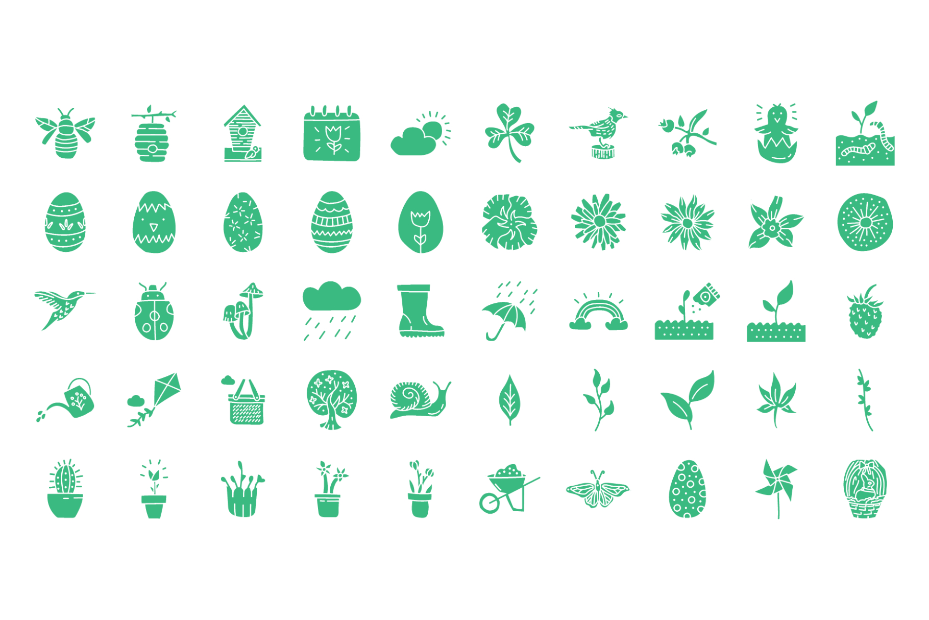Spring Is Here Illustration Set - Image 5